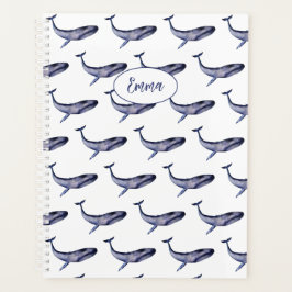 水彩青鯨 プランナー手帳