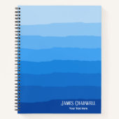 水彩青 ノートブック (正面)