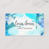 水彩青 名刺 (正面)