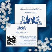 水彩音見鳥囲カード 名刺