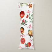 水彩顆粒パタ地中海のーン ボディピロー (正面縦)