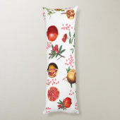 水彩顆粒パタ地中海のーン ボディピロー (裏面 (縦))