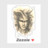 水彩顔シール シール (シート)