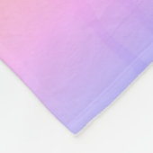 水彩顔 フリースブランケット (角)