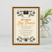 水彩風の母の日ブランチ招待状 招待状 (スタンド正面)
