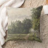 水彩風景のパス – 一定のトロヨン クッション (ブランケット)