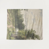 水彩風景のパス – 一定のトロヨン タペストリー (正面(横))