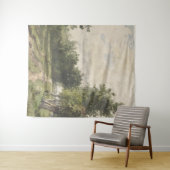 水彩風景のパス – 一定のトロヨン タペストリー (インサイチュ(横))