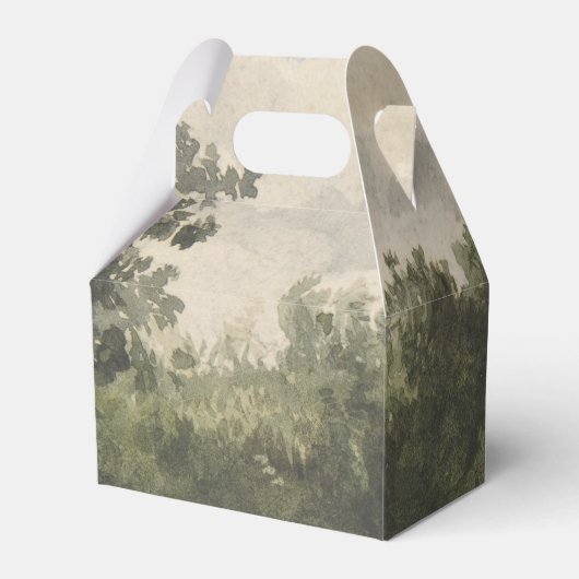 水彩風景のパス – 一定のトロヨン フェイバーボックス (裏面サイド)