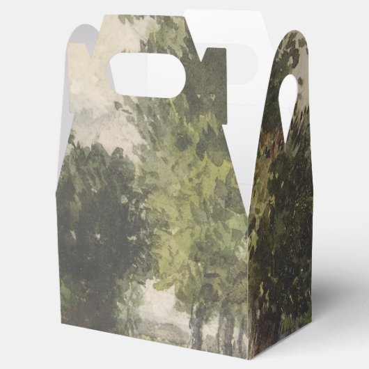 水彩風景のパス – 一定のトロヨン フェイバーボックス (オープン)