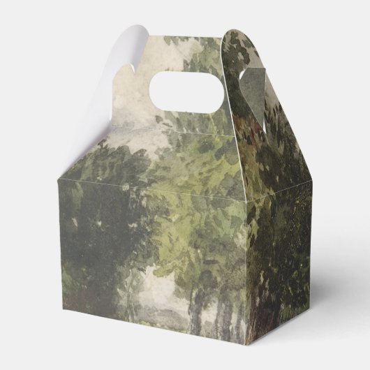 水彩風景のパス – 一定のトロヨン フェイバーボックス (正面サイド)