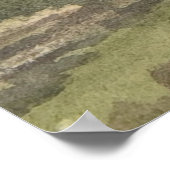 水彩風景のパス – 一定のトロヨン ポスター (角)