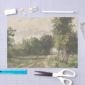 水彩風景のパス – 一定のトロヨン 薄葉紙 (クラフト)