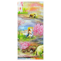 水彩風景ブックマーク