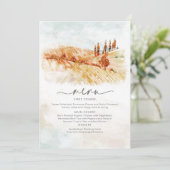 水彩風景結婚のメニュー秋ID786 (スタンド正面)