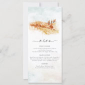 水彩風景結婚のメニューV2秋ID786 (正面)