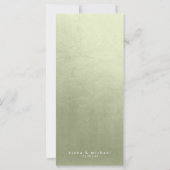 水彩風景結婚のメニューV2 Sage ID786 (裏面)