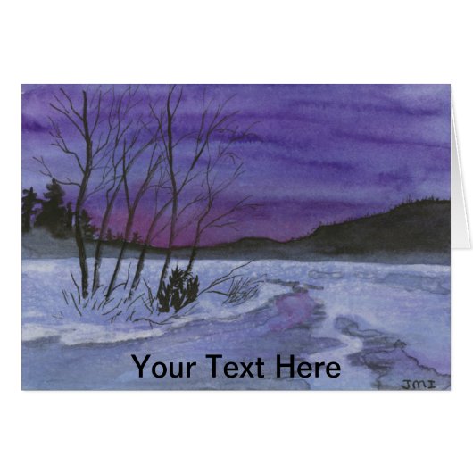 水彩風景 (正面横)