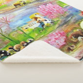 水彩風景 シェルパブランケット (3/4)