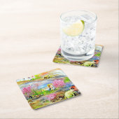 水彩風景 スクエアペーパーコースター (インサイチュ)