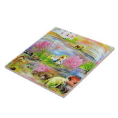 水彩風景 タイル (側面)