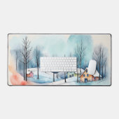 水彩風景 デスクマット (キーボード&マウス)