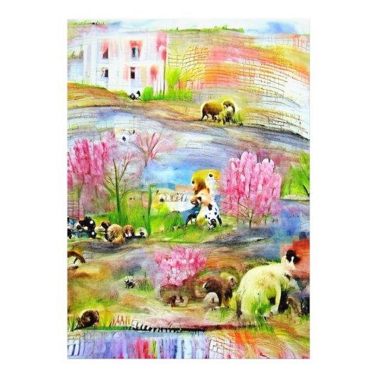 水彩風景 フォトプリント            (正面)