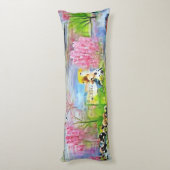 水彩風景 ボディピロー (裏面 (縦))