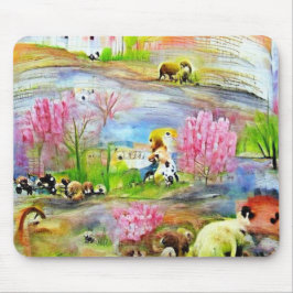 水彩風景 マウスパッド