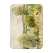 水彩風景 マグネット (縦)