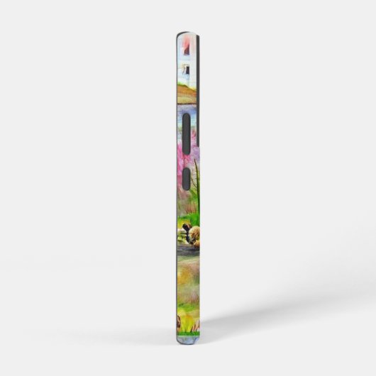 水彩風景 SAMSUNG GALAXYケース (右側面)