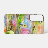 水彩風景 SAMSUNG GALAXYケース (裏面横)