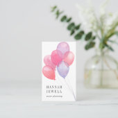 水彩風船イベントプランナー 名刺 (スタンド正面)