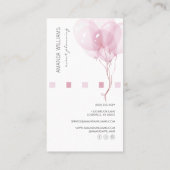 水彩風船イベントプランナー 名刺 (裏面)