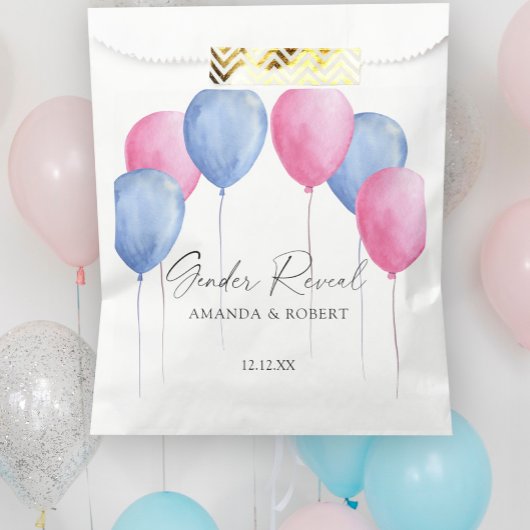 水彩風船性別の表示 フェイバーバッグ