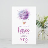 水彩風船花束 | 新娘のキスはいくつ？ (スタンド正面)