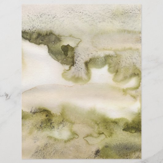 水彩風車スクラップブック紙シート (裏面)