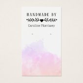 水彩飛沫ピアス ディスカード (正面)