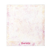 水彩飛沫＆ドロップ ノート (正面)