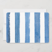 水彩飛行機ボーイ誕生のお知らせ 案内状 (裏面)