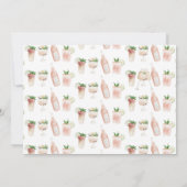 水彩飲料ブランチと泡立つバチェロレッテ (裏面)