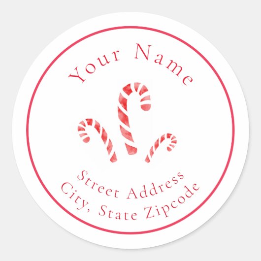 水彩飴のラベル ラウンドシール (正面)