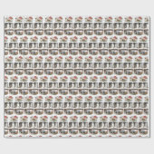 水彩養殖動物 ラッピングペーパー (フラット)