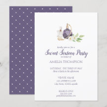 水彩香水ボトル スイート16 誕生日