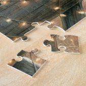 水彩馬とフェスティバルファームクリスマス ジグソーパズル (側面)