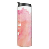 水彩馬のフィールドで一角獣になる タンブラー (回転右)