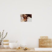 水彩馬ポスター ポスター (キッチン)