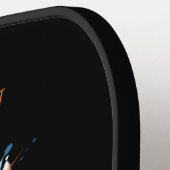 水彩馬頭モノグラムモダンピックボール ピックルボールラケット (左詳細)