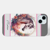 水彩馬 Case-Mate iPhoneケース (裏面 (横))