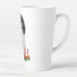 水彩騎士キングシャルルノールクリスマス カフェラテマグ